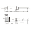 FST600-202 Firstrate alta calidad bajo precio sensor de temperatura 0-10 v de salida